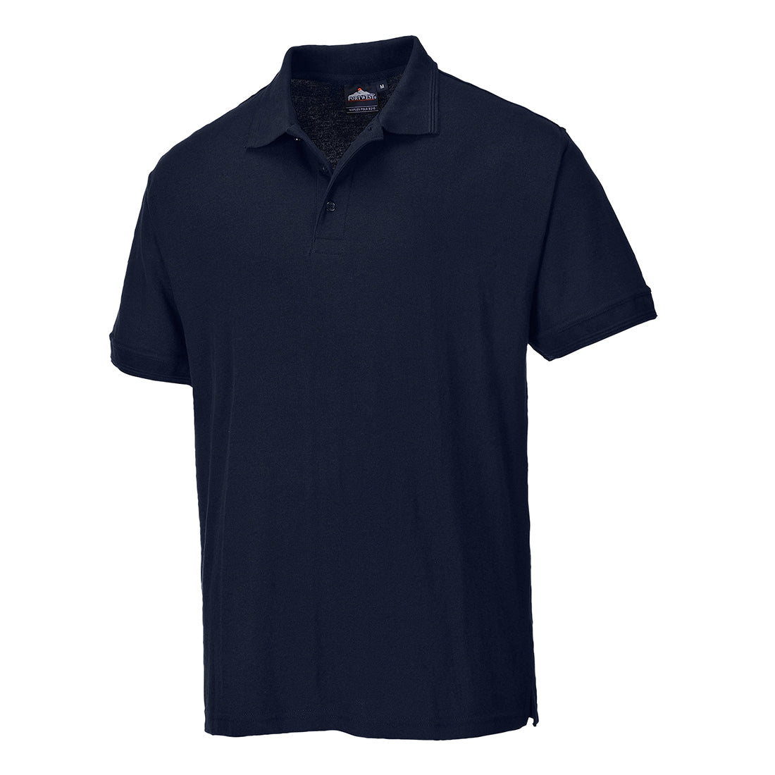 Naples Mens Polo Shirt Aqua/Black/Darknavy/Heathergrey/Metalgrey/Navy/Royalblue/White - B210