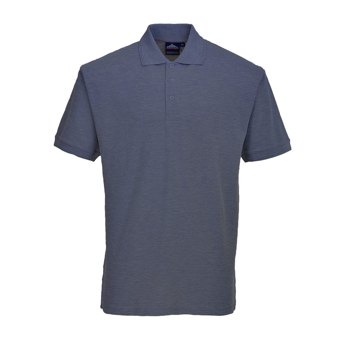 Naples Mens Polo Shirt Aqua/Black/Darknavy/Heathergrey/Metalgrey/Navy/Royalblue/White - B210