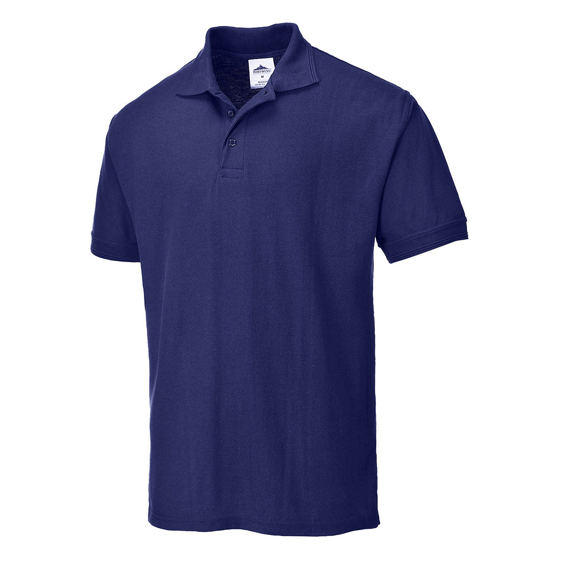 Naples Mens Polo Shirt Aqua/Black/Darknavy/Heathergrey/Metalgrey/Navy/Royalblue/White - B210