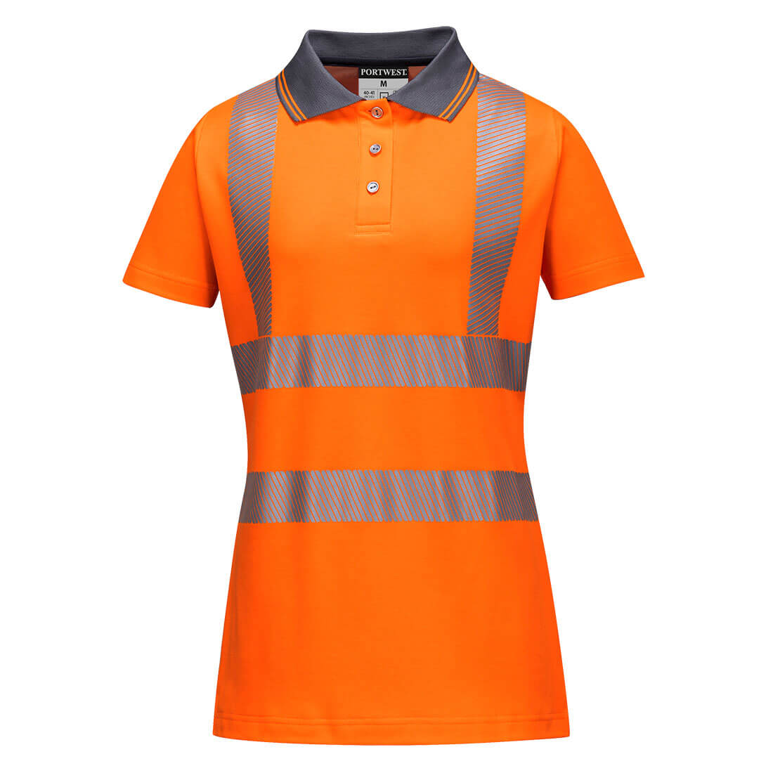 LW72 - Hi-Vis Women's Cotton Comfort Pro Polo Shirt S/S