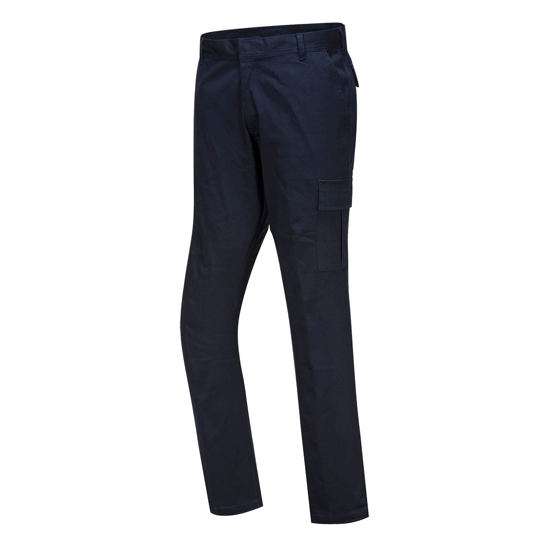 Mens Stretch Slim Fit Combat Trousers Black/Charcoalgrey/Darknavy - S231